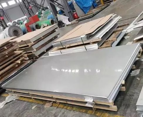 Smooth Edge Stainless Steel Plate Sheet 441 S32760 2205 with Decoration PVD Color and Hairline Brushed Cutting Service