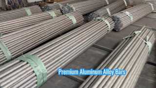 Κράμα αλουμινίου Flat/Round Bar 6061 6063 6101 Bar Aluminium 3mm-500mm 6070 2024 7075 T6
