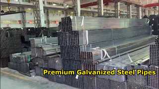 Premium Galvanized Gi Steel Pipe 50mm and 90mm Diameter